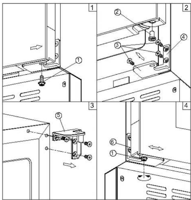 LE CHAI LBN160/1 - CHANGING DOOR OPENING SIDE - 1