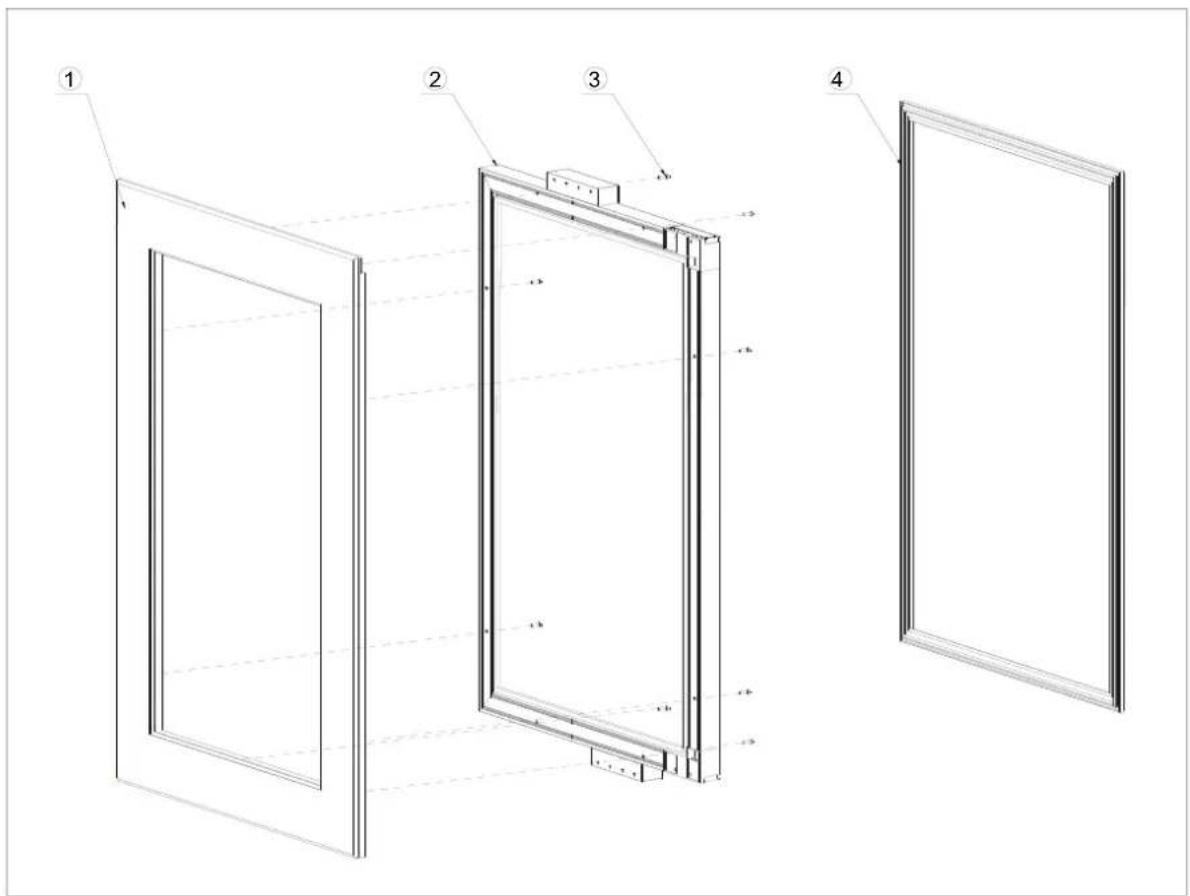 LE CHAI LBN160/1 - Door Panel Installation - 1