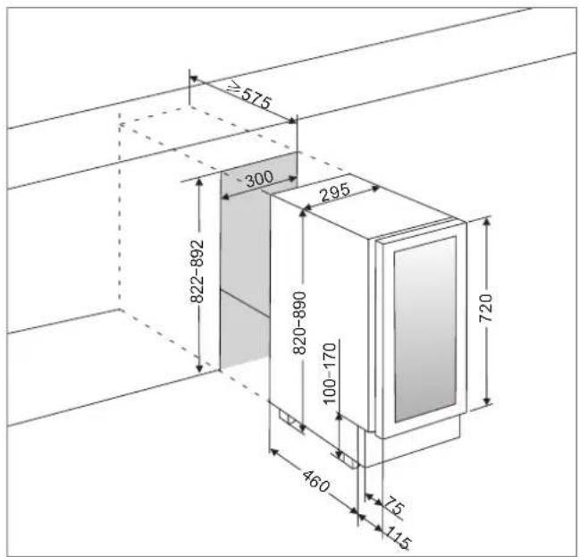 LE CHAI LBN160/1 - Einbau - 2