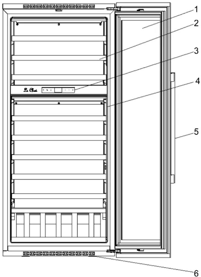LE CHAI LBN160/1 - BESCHREIBUNG DES GERÄTS - 2