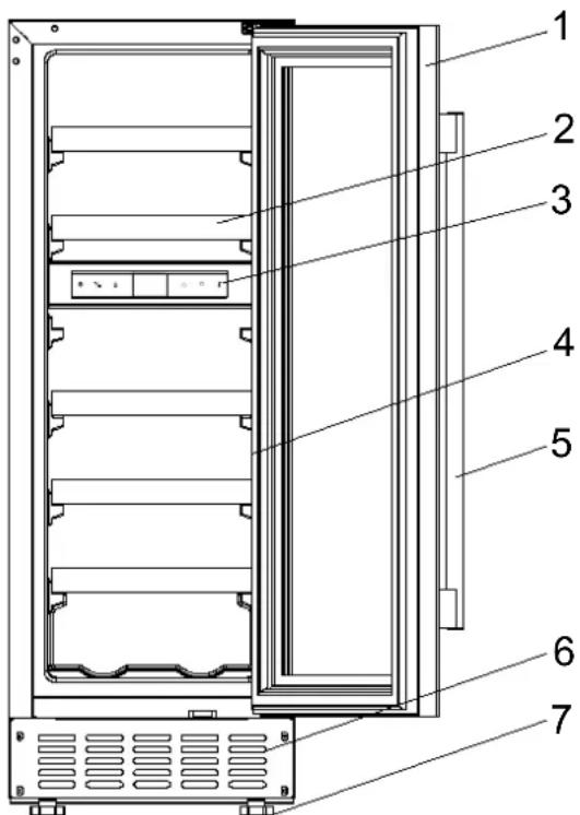 LE CHAI LBN160/1 - BESCHREIBUNG DES GERÄTS - 2