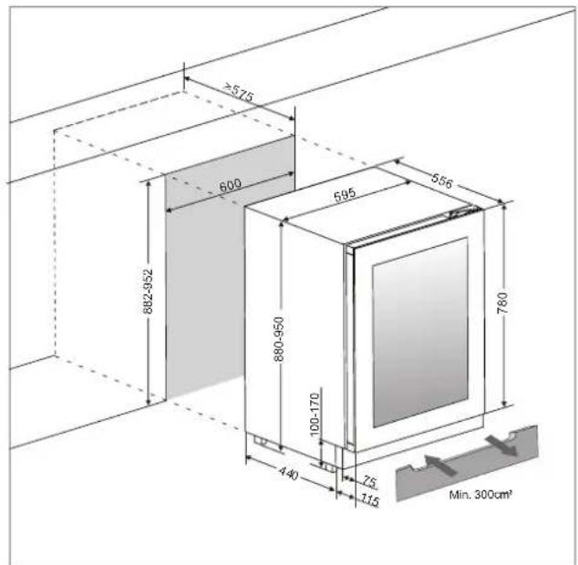 LE CHAI LBN160/1 - Encastrement - 5