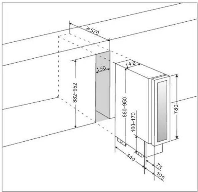 LE CHAI LBN160/1 - Inbouw - 1