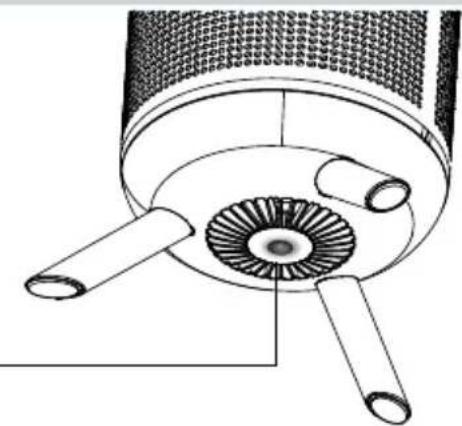 HONEYWELL Designer Series HPA830W - AIR QUALITY INDICATOR - 1