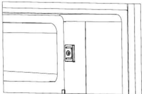 Edy EDTC5519 - Wijzigen van de deur van het vriesvak - 4