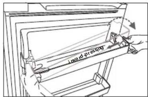 Edy EDTC5519 - Installation door rack - 1