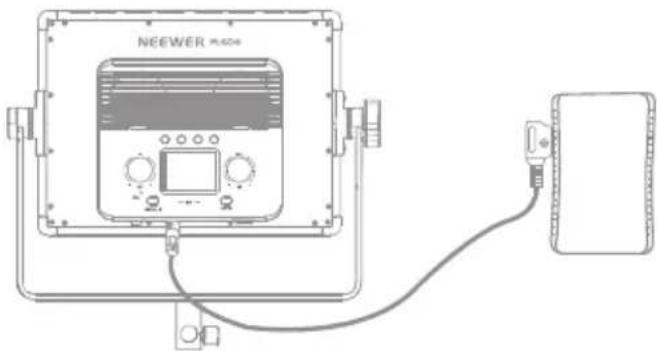 Neewer PL60B - Connexion INFINITY - 3