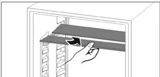 LIEBHERR ICNb 5123 Plus - Utiliser une tablette de rangement divisible - 1