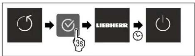LIEBHERR ICNb 5123 Plus - Proceder à une réinitialisation - 2