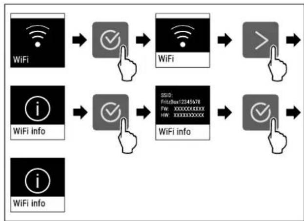 LIEBHERR ICNb 5123 Plus - Se connecter au Wi-Fi pour la première fois - 8