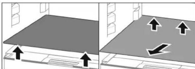 LIEBHERR ICNb 5123 Plus - Déplacer/sorting les tablettes de rangement - 3