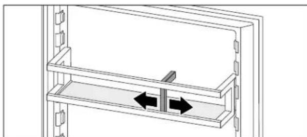 LIEBHERR ICS5101 - Utiliser le porte-bouteilles - 1