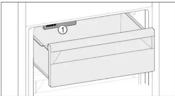 LIEBHERR ICS5101 - Utiliser le tiroir lorsque IceMaker est désactivé - 1