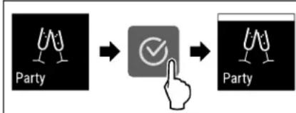 LIEBHERR ICS5101 - Activar la fonction PartyMode - 2
