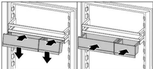 LIEBHERR IRBbi 5151 Prime - Installer les VarioBoxes\* - 1
