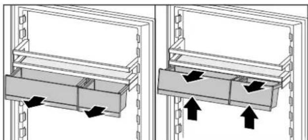 LIEBHERR IRBbi 5151 Prime - Retirer les VarioBoxes\* - 1
