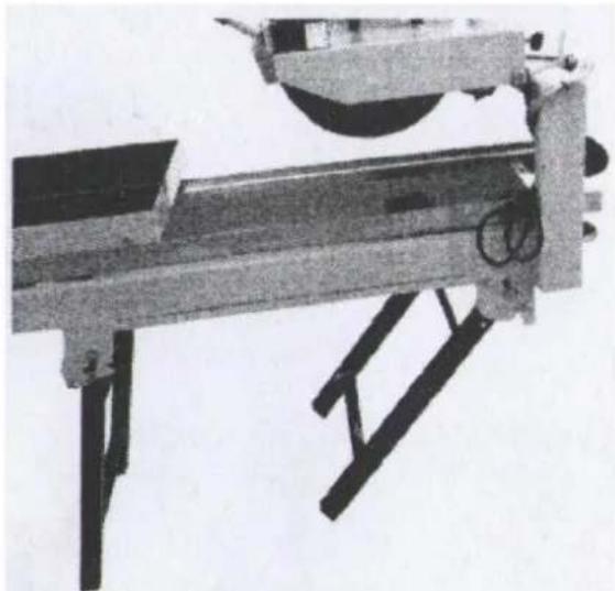 MSW SSAW-2500PRO - Piegare il supporto: - 2