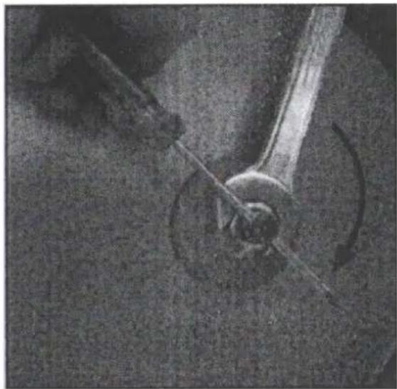 MSW SSAW-2500PRO - Changing the Cutting Disc: - 2
