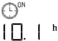MSW DPH-02 - Réglage du temps de fonctionnement de l'interrupteur horaire. - 1