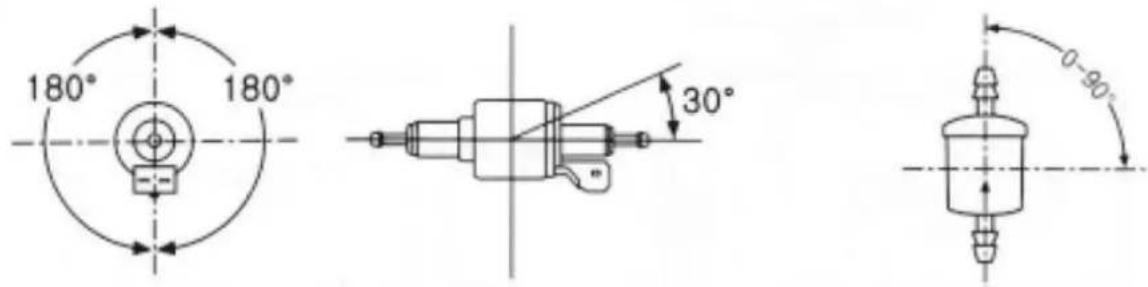 MSW DPH-02 - Az üzemanyagszűrő beszerelése - 1