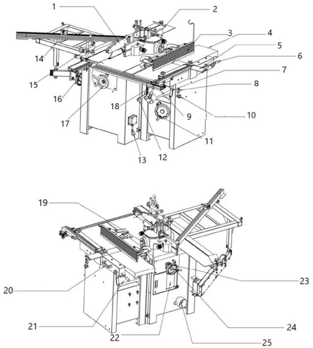 MSW WOOB-4002000 - Schéma dílů - 1