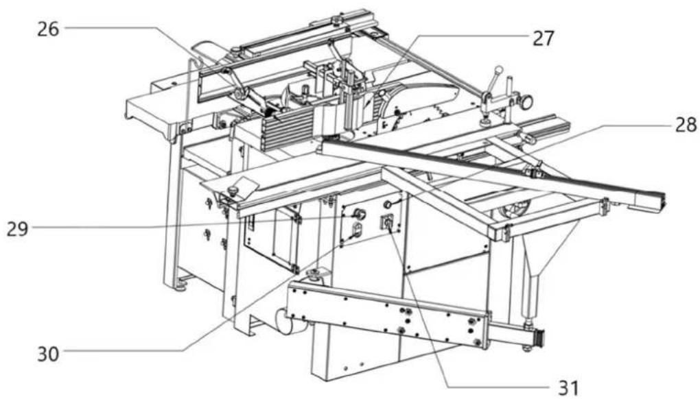 MSW WOOB-4002000 - Parts diagram - 2