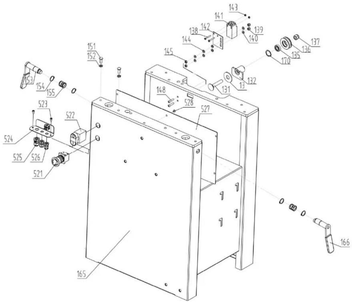 MSW WOOB-4002000 - Schéma dílů - 14