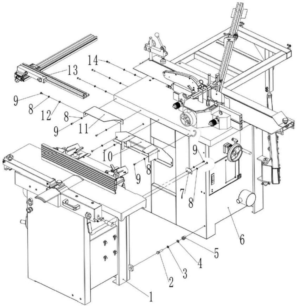 MSW WOOB-4002000 - Schemat części - 3