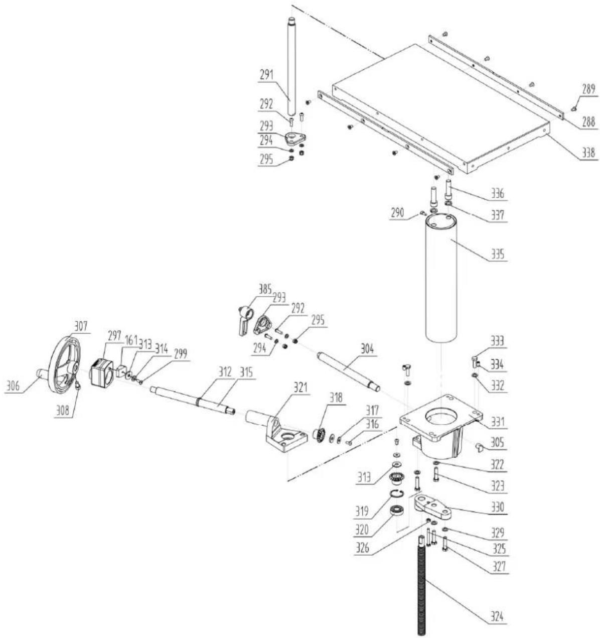 MSW WOOB-4002000 - Parts diagram - 17