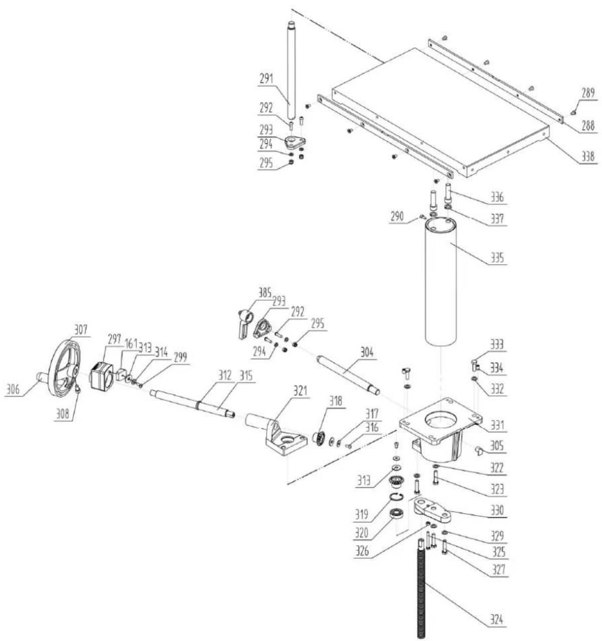MSW WOOB-4002000 - Schemat części - 17