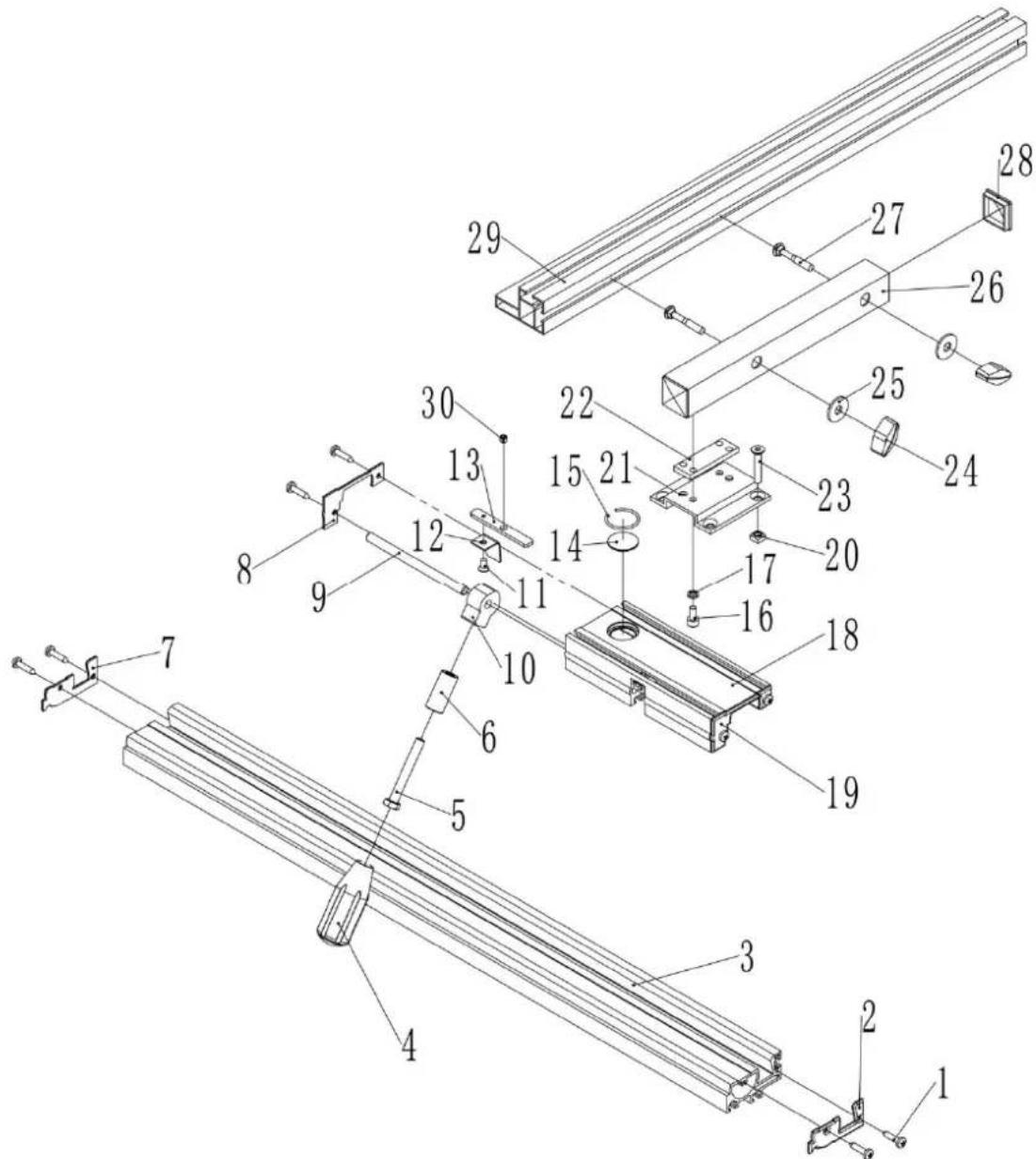 MSW WOOB-4002000 - Teileplan - 7