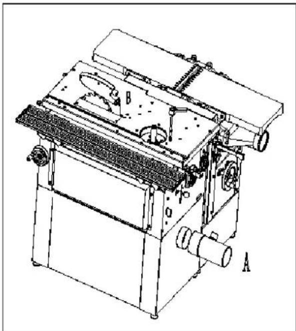MSW WOOB-4002000 - Connection of the exhaustion system - 1