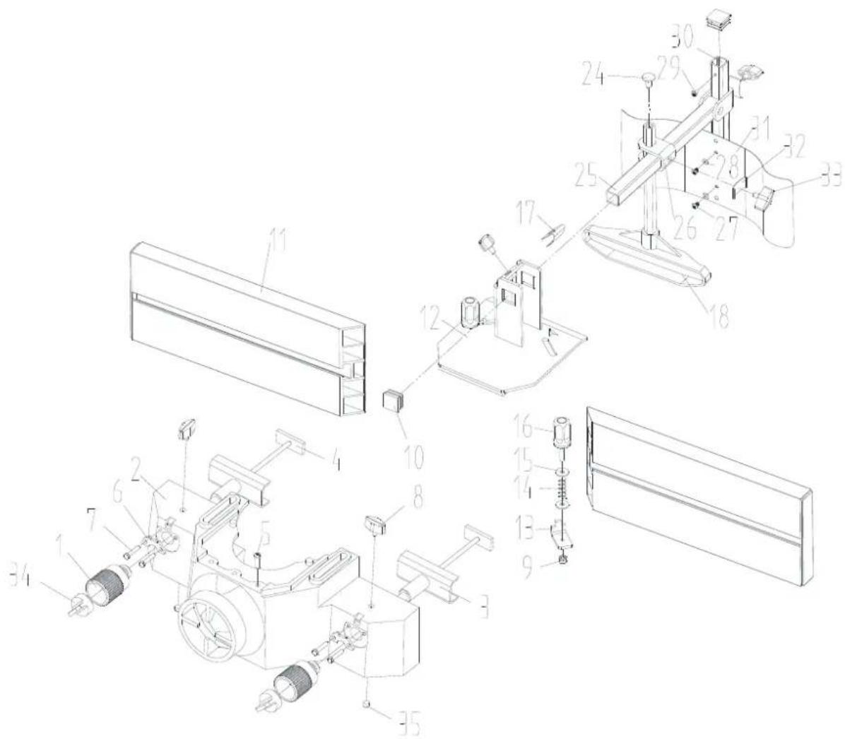 MSW WOOB-4002000 - Schéma dílů - 10