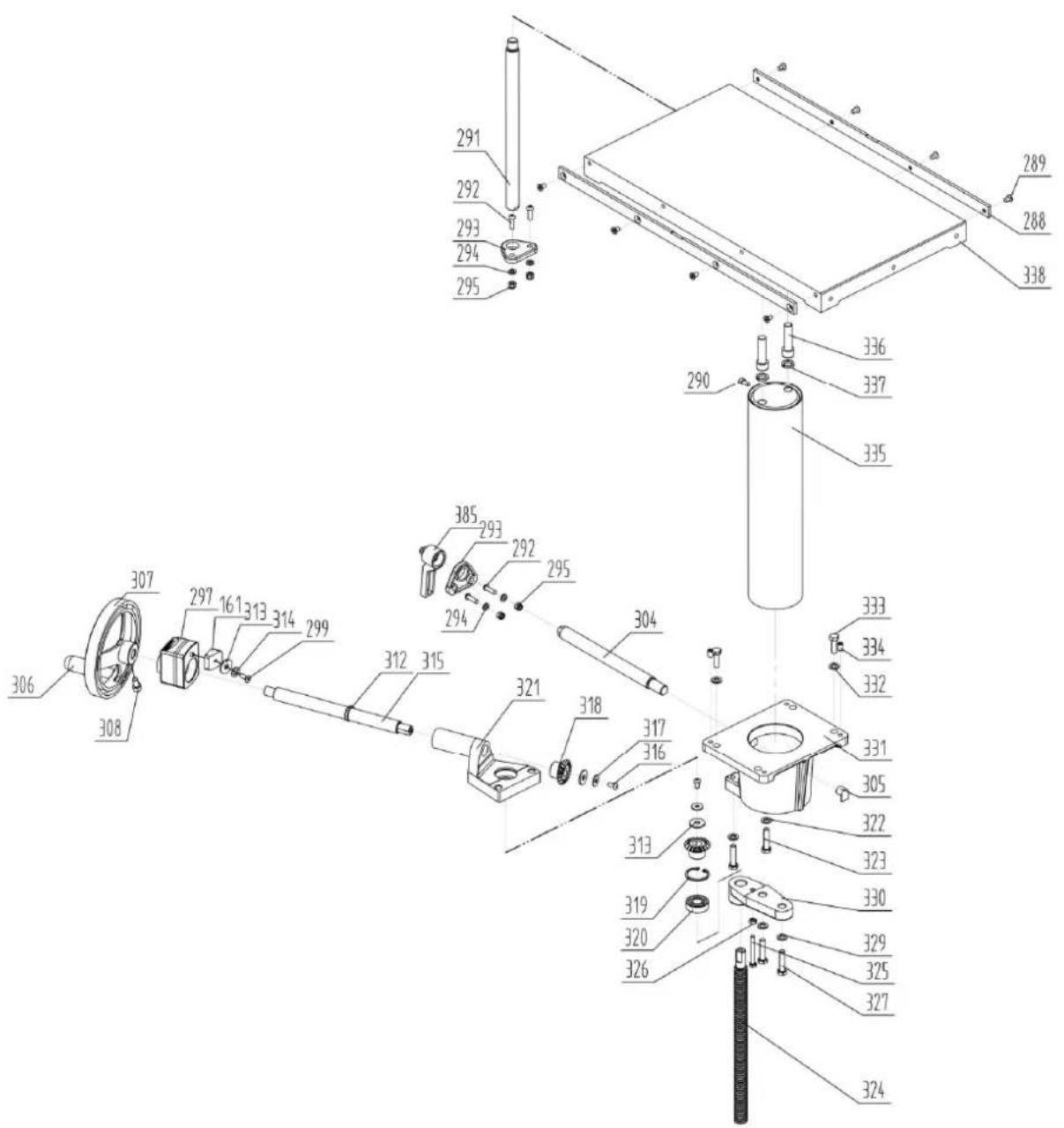 MSW WOOB-4002000 - Schéma dílů - 17
