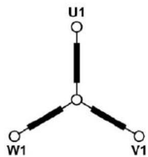MSW EEM-AD02 - Terminaler och rotationsriktning - 1