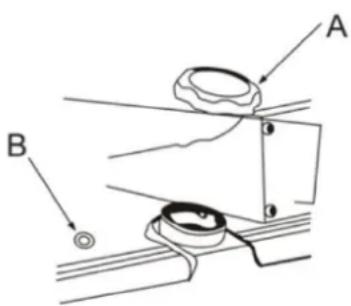 MSW DH-POWER30000 - Pripildykite kuro baką (žr. paveikslėlj žemiau): - 1