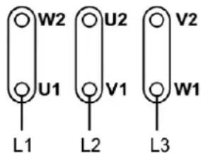 MSW EEM-AX01 - Bornes et sens de rotation - 4