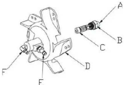 MSW DH-POWER20000 - Assemblage de la buse d'huile - 1
