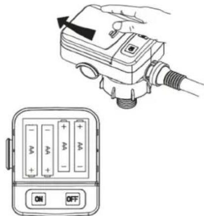MSW OP-AA02 - Öffnen des Batteriefachs - 1