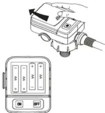 MSW OP-AA02 - Cum se beschide capacul bateriei - 1