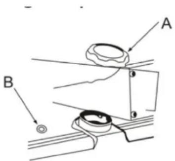 MSW DHW-POWER20000L - Fill the fuel tank (see the figure below): - 1