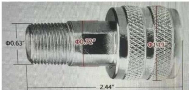 MSW HJS-MS20 - Parâmetro do conector - 1