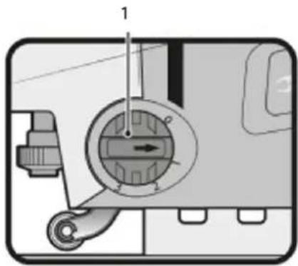 MSW JS750MAX - Balancing action control - 1