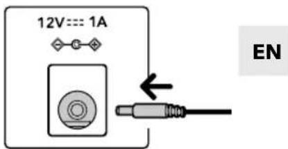 SONORO PLATINUM Automatic EAS SO-2100 - Connecting the AC adapter - 1