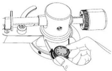 SONORO PLATINUM Automatic EAS SO-2100 - Setting the tonearm balance - 1