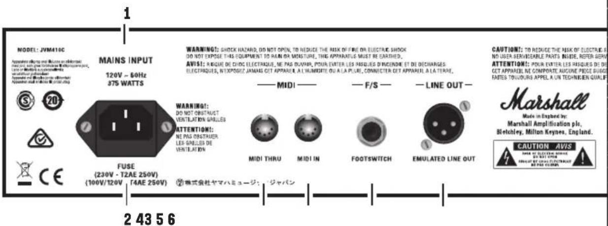MARSHALL JVM410C - EMULATED LINE OUT - 7