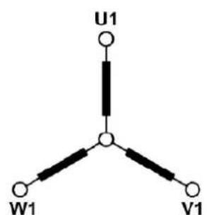 MSW EEM-AF85 - Terminaler og rotasjonsretning - 1