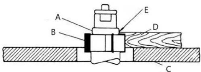 MSW WOOB-4001400 - Shaping with collars - 1