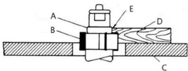 MSW WOOB-4001400 - Shaping with collars - 2