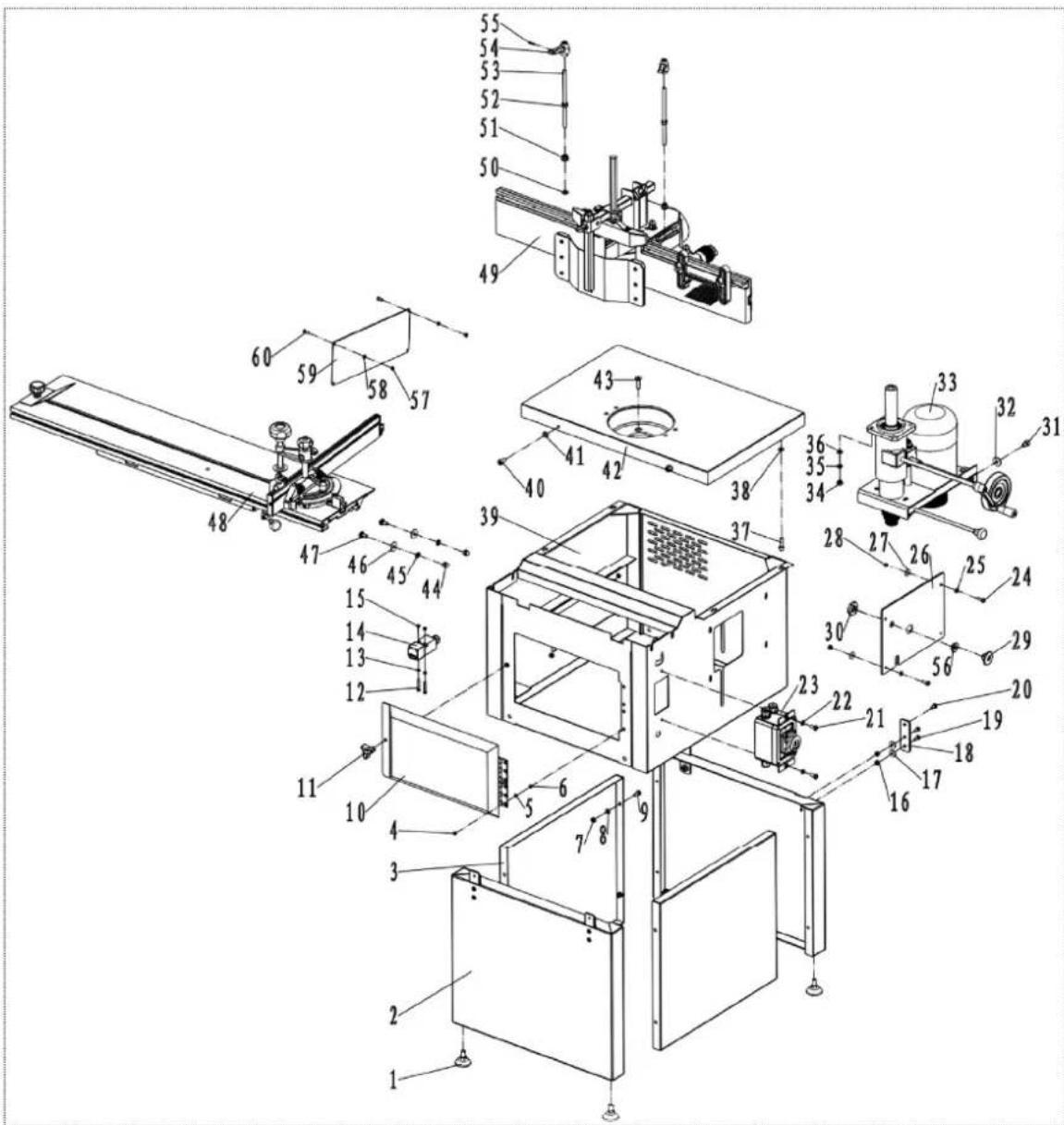 MSW WOOB-4001400 - Schemat części - 2